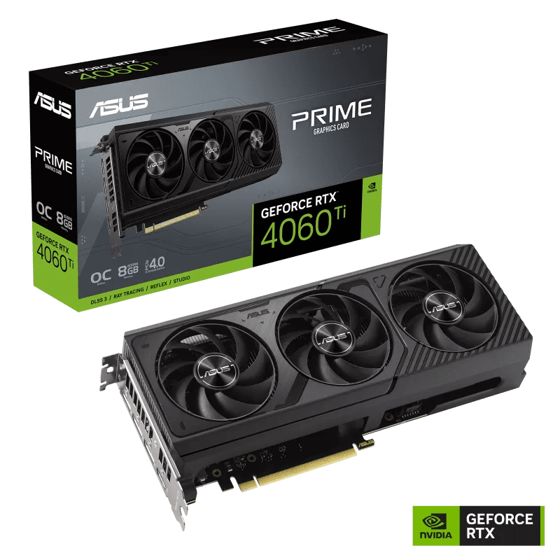 ASUS PRIME GeForce RTX 4060 Ti 8GB GDDR6 OC Edition